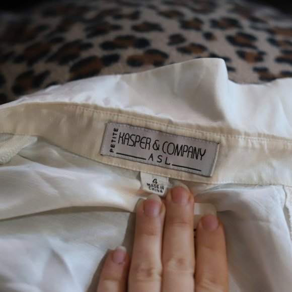 Vintage Kasper ASL | 100% Silk blouse - Picture 6 of 10